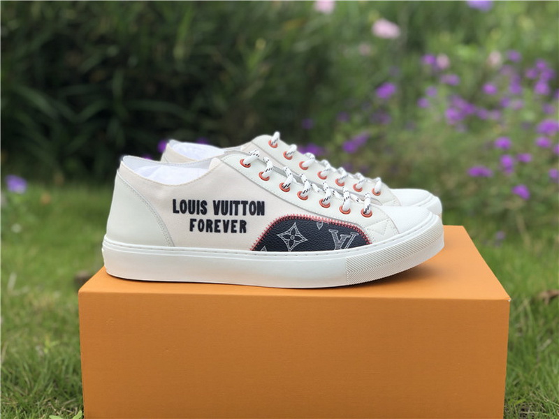 Louis vuitton tattoo sneaker boot Low White(98% Authentic quality)